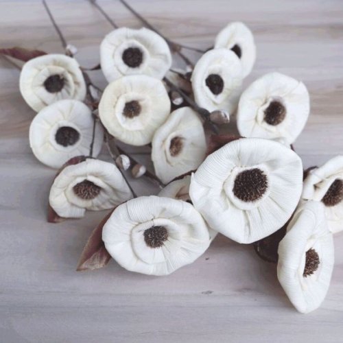 Daisy Corn Rose Sola Wood Flower Stick