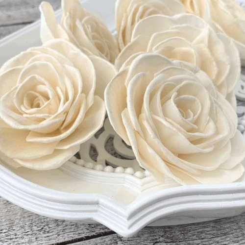 Melody Rose Sola Wood Flower