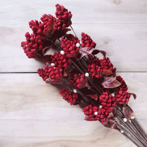 Red Pine Sola Wood Flower Stick