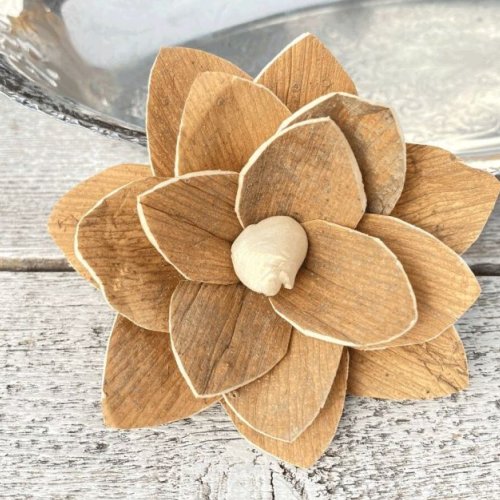 Tecksoi Bobby Sola Wood Flower