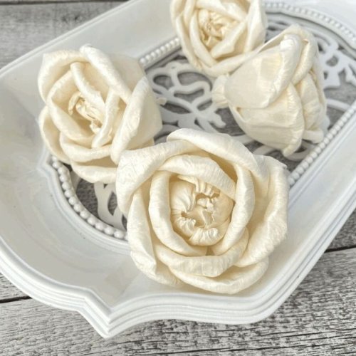 Tecksoi Enchanted Rose Sola Wood Flower