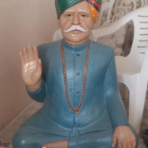 Marble Old Man Statue