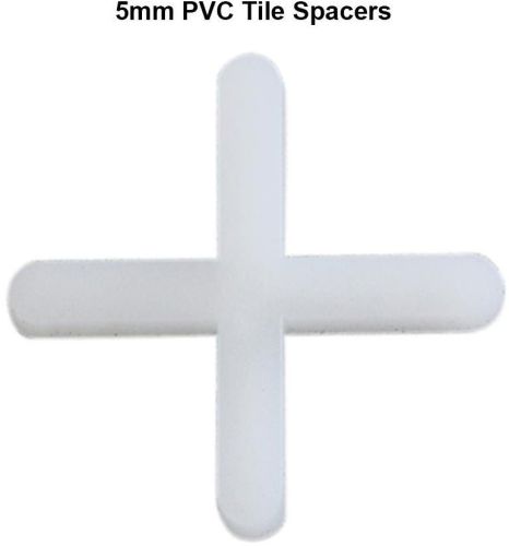 5mm White PVC Tile Spacer