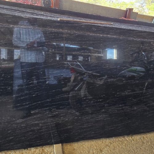 Marquino Black Granite Slab
