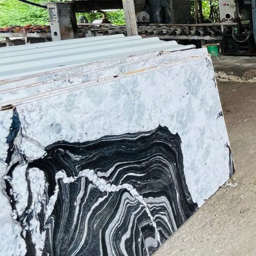 Panda White Granite Slab