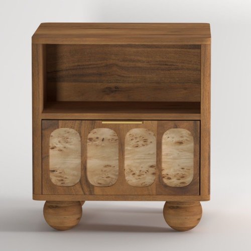 1 Drawer Ember Wooden Bedside