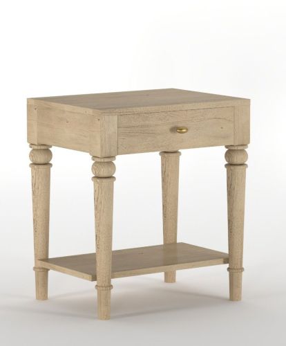 1 Drawer Heron Mango Wooden Bedside