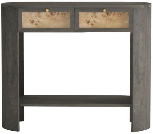2 Drawer Curvo Wooden Console