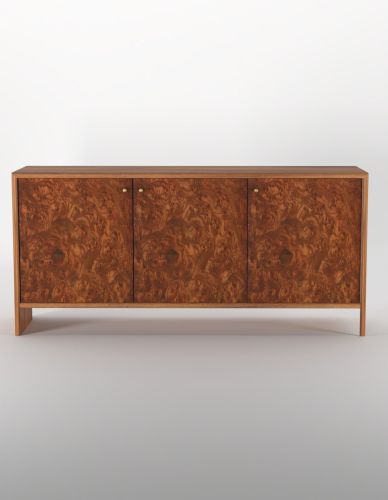 3 Door Miro Wooden Sideboard