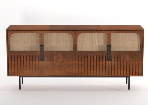 4 Door Mira Wooden Sideboard