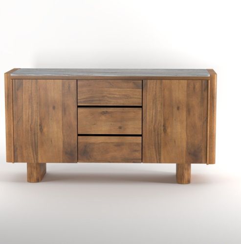 Mid Century Wooden Sideboard