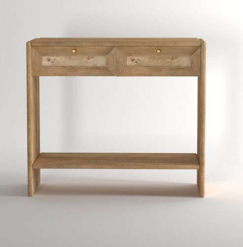 Verve Burl Venner Wooden Console
