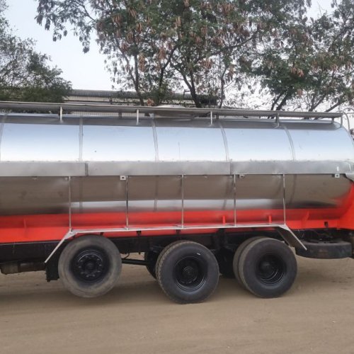 25000 Litre Stainless Steel Road Milk Tanker
