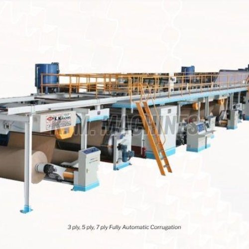 5 Ply Fully Automatic Corrugation Machine
