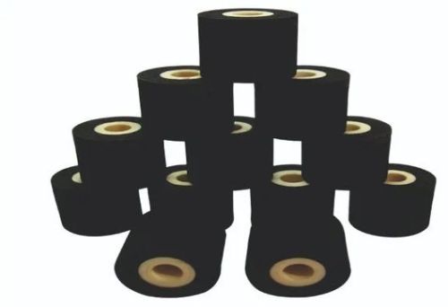 Black Wax Barcode Ribbon
