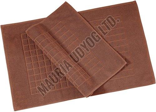 Plain Cotton Bath Mat