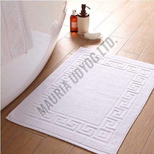 White Cotton Bath Mat