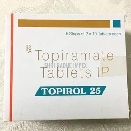 25mg Topirol Topiramate Tablets
