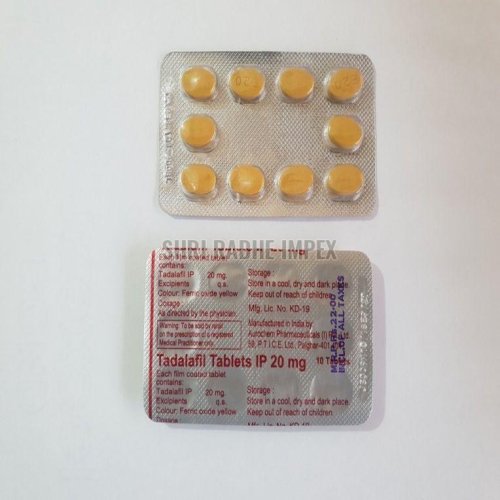 Tadalafil 20mg Tablets