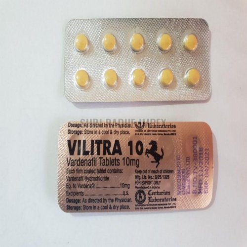 Vilitra Vardenafil 10 Mg Tablets