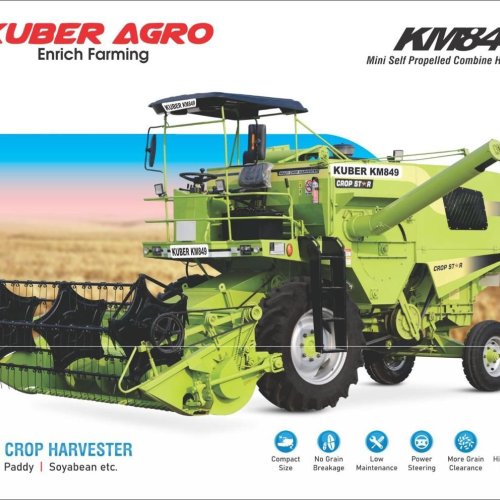 Mini Combine Harvester