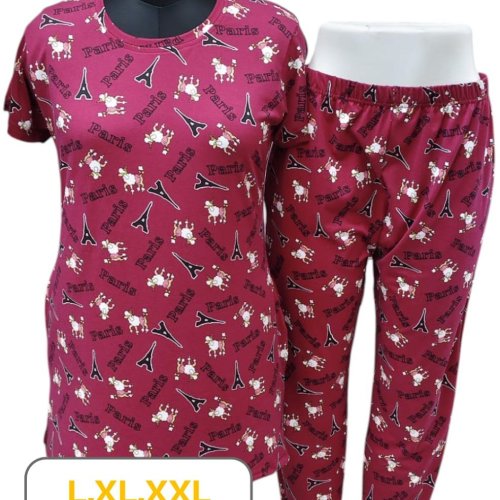 Floral Printed Night Suits