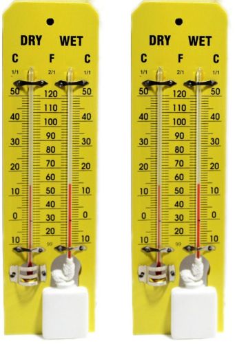 Wet and Dry Bulb Thermometer