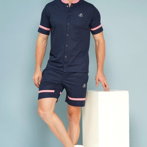 Mens Navy Co-Ord Set