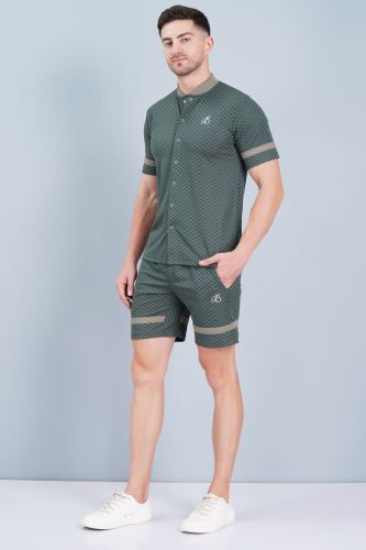 Mens Olive Co-Ord Set
