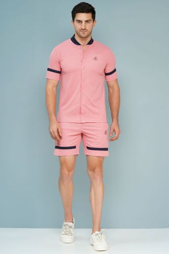 Mens Peach Co-ord Set