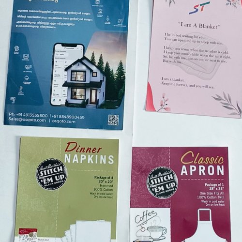 Insert Card Printing Service