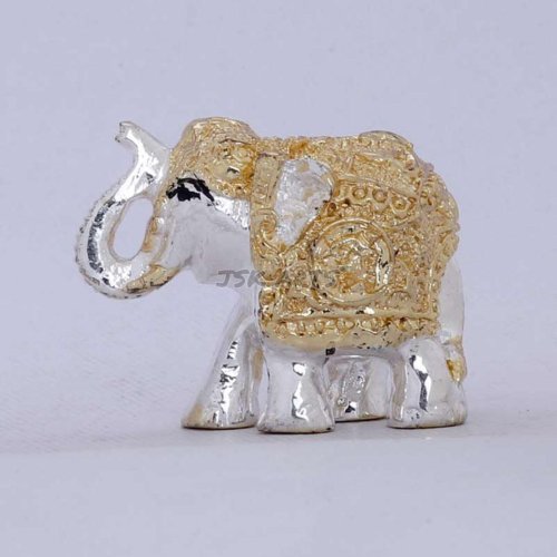 Golden Elephant Statue