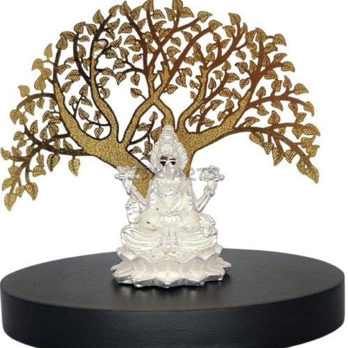 Silver Laxmi Decorative Idols