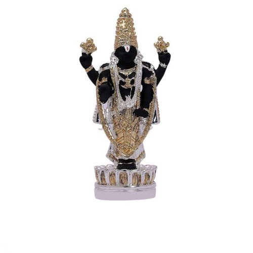 Silver Plated Lord Balaji Statue