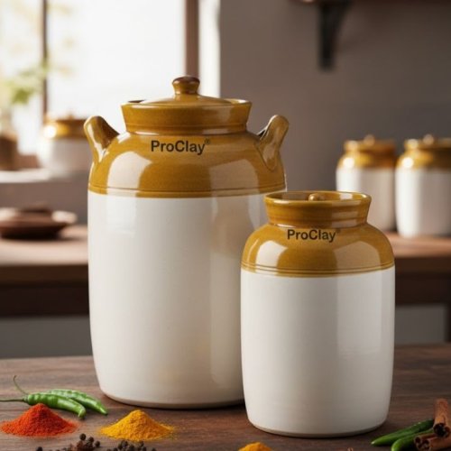 Indian Ceramic Pickle Jar