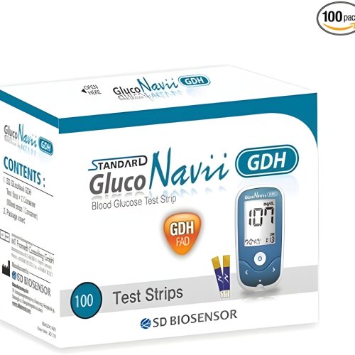 Blood Glucose Test Strips (Pack of 100) - Glucometer Strips