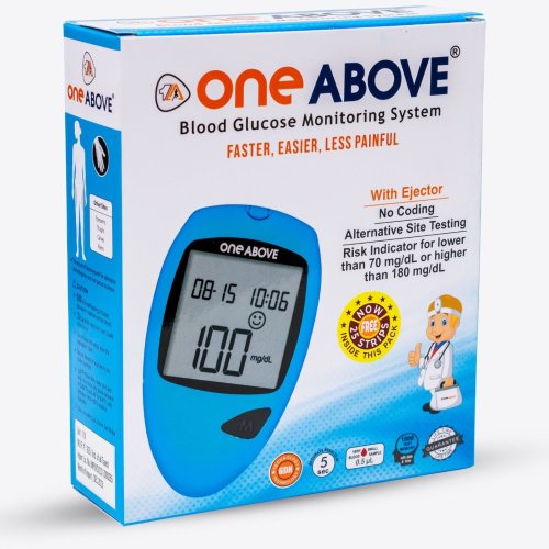 One Above Glucose Monitoring System Glucometer