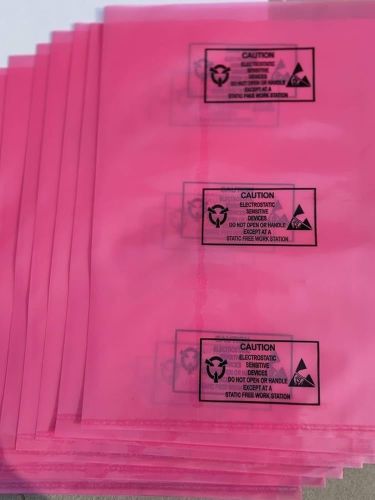 Supreme Pink Anti Static Bag