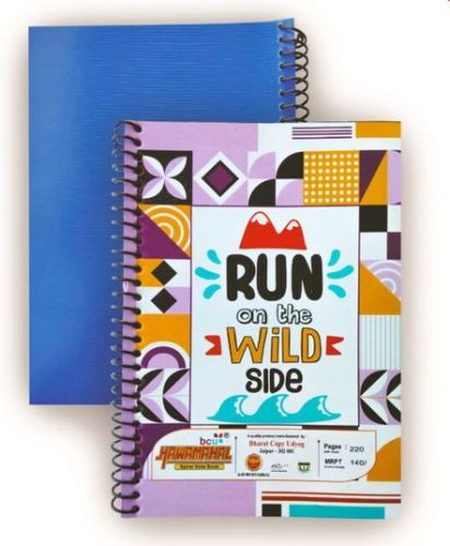 Hawamahal A/4 Russian Spiral Rough Notebook