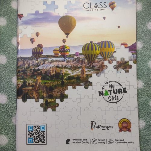 172 Pages Class Notebook