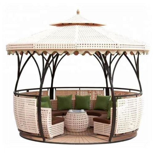 HDPE Rattan Outdoor Wicker Gazebo