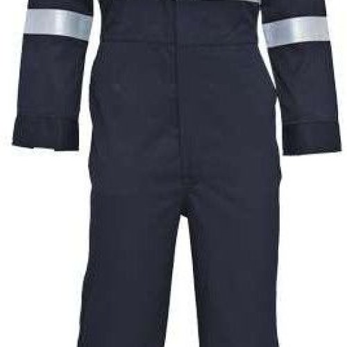 Black High Visibility Safety Coverall