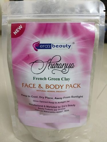 Sharanya French Green Clay Face Body Pack