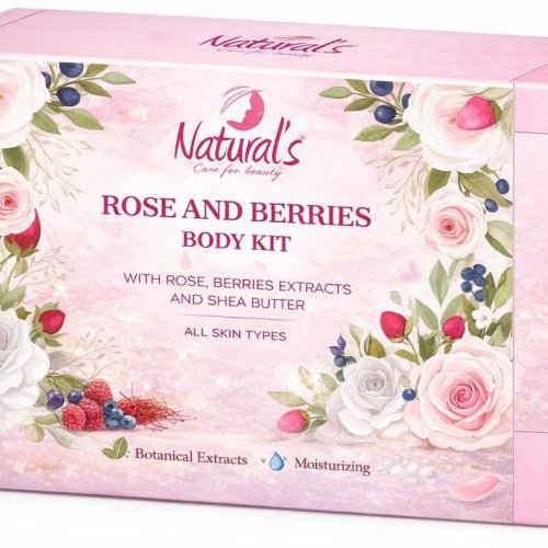 Natural\'S Care For Beauty Rose &AMP; Berries Body Kit 500ml