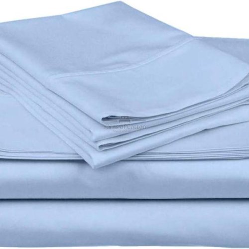 Extra Long 46 Blue Bed Sheet Set