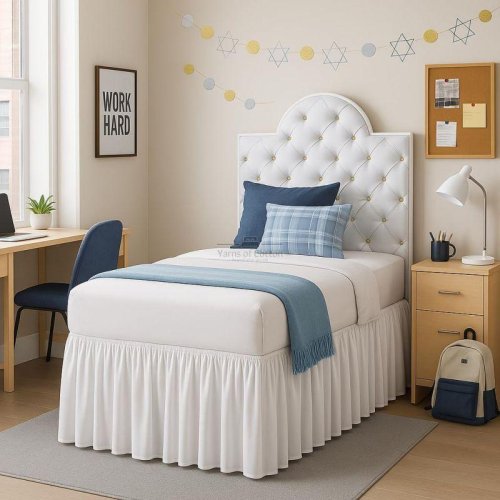 Ruffled Dorm Bed Skirt