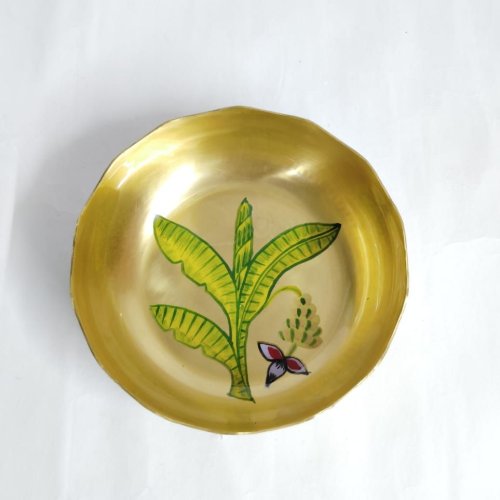 Brass Handpaint Bowl