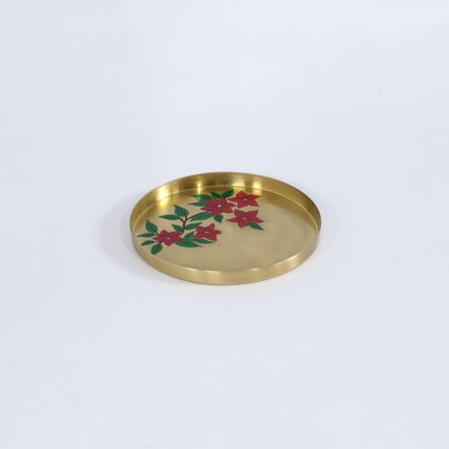 Brass Handpaint Plate