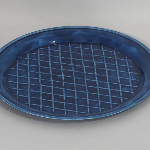 Burfi Embose Enamel Tray