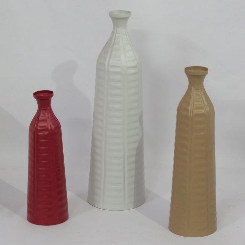 Metal Bottle Vases